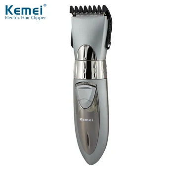 Машинка для стрижки волос Kemei, профессиональный триммер, средство для мытья тела, для взрослых, для детей, для семейного использования, не вредит безопасности кожи, бесшумная вращающаяся регулировка