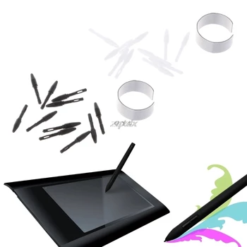 Сменные наконечники для ручек в упаковке из 10 штук Только для цифрового графического планшета Huion Z09 Прямая поставка