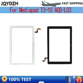 JQYDZH Для Mediapad T3-10 AGS-L03 AGS-L09 AGS-W09 T3 10 Сенсорный экран Переднее Стекло Дигитайзер Инструмент