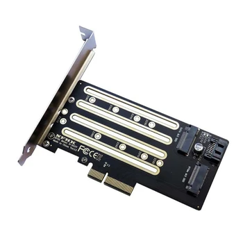 1 шт. Дополнительные карты NVMe .2 SSD для PCIe, адаптер .2 SSD двойного назначения с кронштейном PCIE для адаптера M2/M.2 24BB