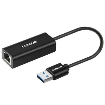 Lenovo USB Ethernet Адаптер USB 3,0 1000 Мбит/с Высокоскоростной USB Type C к RJ45 Сетевая карта Для Портативных ПК Интернет USB Lan