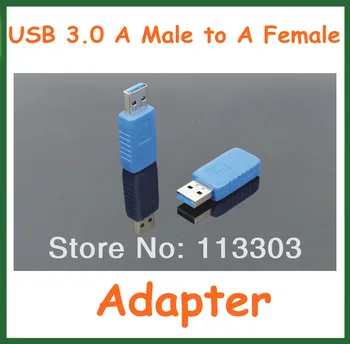 100шт USB 3.0 A Адаптер между мужчинами и женщинами USB3.0 Разъем AM и AF Удлинитель Конвертер