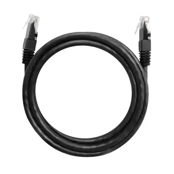 Blcak CAT-5e RJ45 8-жильный медный сетевой кабель Ethernet LAN с чипами из чистой меди оптом 1/2/3/5/10/15 М