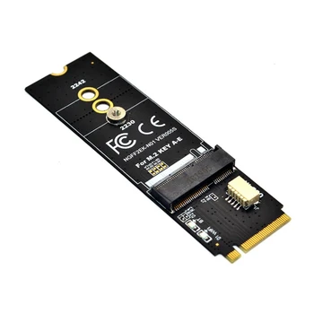 1 Комплект M.2 KEY-M To KEY A-E/E Адаптер Riser Card PCB Черный Для модуля беспроводной сетевой карты по протоколу M.2 NGFF PCIE
