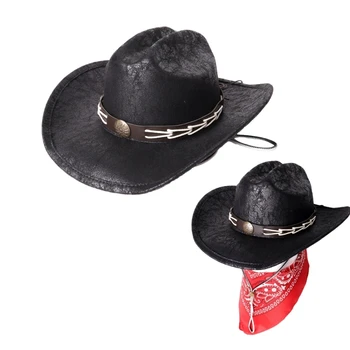 MXMB Альпинистская шляпа, дышащая джентльменская ковбойская шляпа в стиле вестерн, Винтажная шляпа