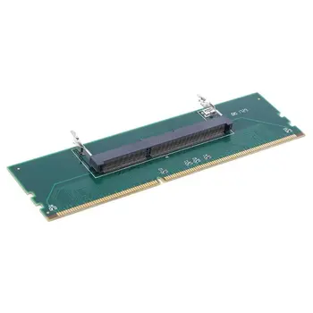 Зеленый Ноутбук DDR3 SO DIMM для настольного компьютера DIMM Разъем памяти RAM Карта адаптера Полезные Компьютерные комплектующие