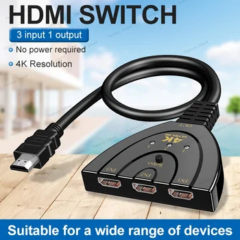 HW-4K301X HDMI-коммутатор 3 в 1, 4K * 2K HDMI, конвертер 