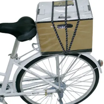 Эластичная лента для багажника Велосипеда, Велосипедные грузовые стойки, привязанные резиновыми ремнями, Веревочная лента с крючками, аксессуары для горных велосипедов