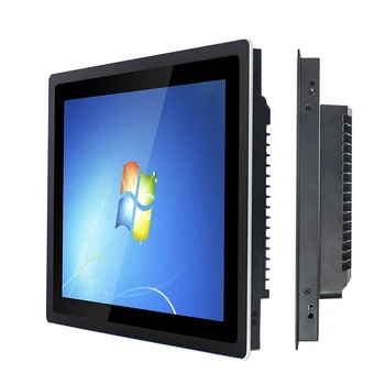 13,3-Дюймовый Емкостный сенсорный Экран Промышленная Панель ПК Intel Core i3/i5/i7 6th CPU С модулем Wi-Fi, Встроенным В компьютерный шкаф