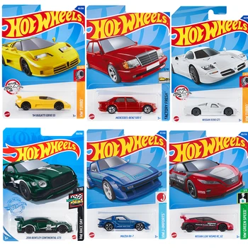 Оригинальный Hot Wheels 1:64 Мини-Спортивный Автомобиль с горячим ходом, Разнообразные Детские игрушки, Дорожный Рельс для Мальчиков, Модели автомобилей из Сплава, Игрушки для Детей, Быстрый GTR