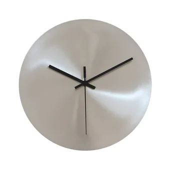 Современные простые настенные часы для гостиной без цифрового оформления студии круглые часы с декором