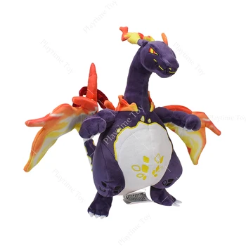 Новые Блестящие плюшевые игрушки Charizard Pokemon XY Fire Dragon Фильмы Аниме Posket Monster Мягкая игрушка для детей Подарок на День Рождения