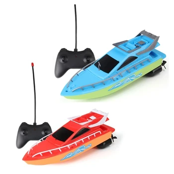 Многоцветная Дополнительная беспроводная модель скоростного катера, подводная игрушка, новинка, транспортное средство с аэродинамическим дизайном