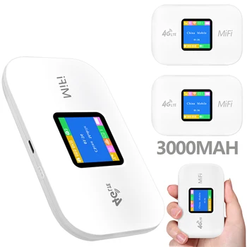 4G Lte Маршрутизатор Беспроводной WiFi IEEE 802.11b 150 Мбит/с Высокоскоростной Портативный Модем Мини Уличная Точка Доступа Карманный Слот Для Sim-карты Ретранслятор