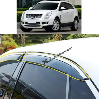 Для Cadillac SRX 2009-2010 2011 2021 2013 2014 2015 Наклейка для укладки кузова автомобиля Пластиковое оконное стекло Ветровой козырек Защита от дождя/Солнца