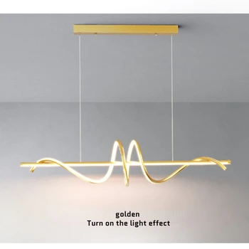 Современная простая ресторанная люстра в скандинавском стиле, барная настольная лампа, креативная личность, Дизайнерский светильник для гостиной