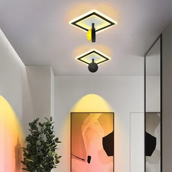 Креативные потолочные светильники Sunset для внутреннего освещения коридора, прохода, Регулируемые светодиодные прожекторы для входной кухни
