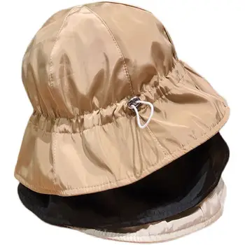 Летняя панама, регулируемая мужская уличная быстросохнущая шляпа для рыбалки, скалолазания, Дышащие солнцезащитные кепки с защитой от ультрафиолета, кепка с завязками