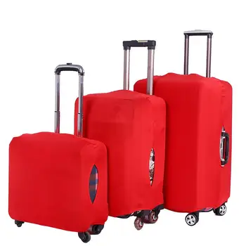 чехол для дорожного чемодана 18-28 дюймов, однотонный защитный чехол для багажа, чехол для тележки, Высококачественные чехлы для хранения багажа, Новинка