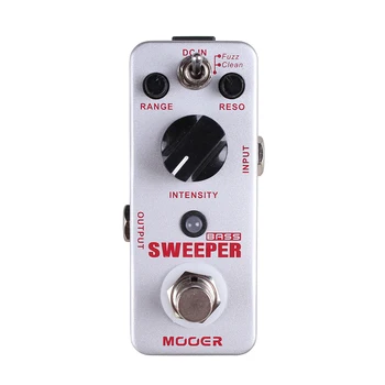 MOOER Sweeper Bass Педаль фильтра динамической огибающей Гитарный эффект Педаль эффектов True Bypass Запчасти и аксессуары для электрической бас-гитары