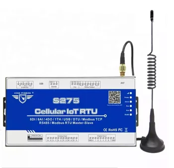 Модуль регистратора данных RTU SMS-сигнализации GSM-монитор состояния температуры и питания аквариума 8DIN + 6AI + 4DO