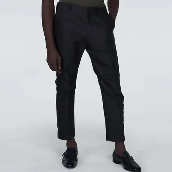 Мужской комбинезон Весенне-осенний новый модный авангардный тонкий темный повседневный брюки большого размера