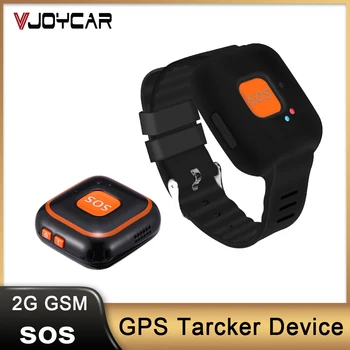 Умный браслет GSM Детский GPS трекер V28 Двухсторонний GPS-браслет для отслеживания сигнализации SOS пожилых людей