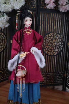 1/4 1/3 Аксессуары для одежды BJD Китайский древний костюм Hanfu Fairy Dress для куклы BJD/SD big girl, без куклы и другого A1143