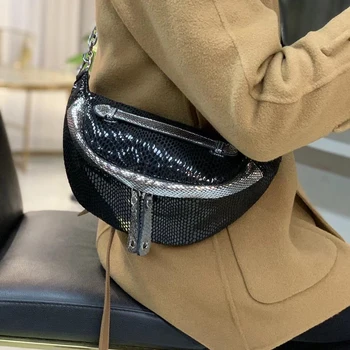 2022 Новая женская сумка, модная нагрудная сумка, корейская модная седельная сумка премиум-класса, широкополосная сумка через плечо, модная женская сумка