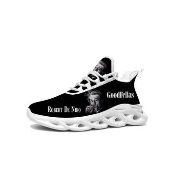 Кроссовки Goodfellas на плоской подошве, мужские и женские Спортивные кроссовки, высококачественные кроссовки Роберта Де Ниро, Сетчатая обувь на шнуровке, обувь на заказ