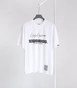 Летние Футболки 2023 Y3, Модная брендовая Повседневная Дизайнерская Мужская футболка Yohji Yamamoto, Свободные хлопковые Топы с коротким рукавом Для мужчин и женщин