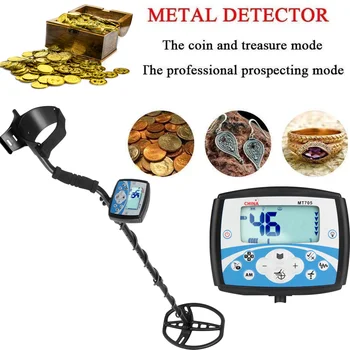 MT705 Профессиональный Подземный металлоискатель Водонепроницаемая Поисковая катушка Высокочувствительный Инструмент для обнаружения металла Treasure Pinpointer