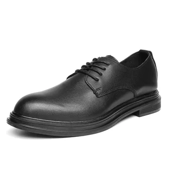 Мужская повседневная обувь Brock Oxford, мужская официальная обувь из крокодиловой кожи в стиле Ретро, Весна и осень 2022, Новая мужская обувь для мужчин
