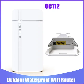 GC112 Водонепроницаемый наружный 4G CPE 4G маршрутизатор LTE WiFi маршрутизатор 4G точка доступа для SIM-карты для IP-камеры вне зоны действия Wi-Fi