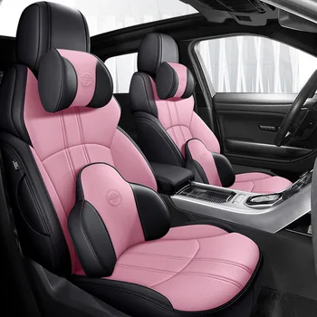 Автомобильные Кожаные Чехлы для сидений Полный Комплект Подушек для Audi A4L, A6L, Q2, A3, Q3, Q7, Q5L Автомобильные Принадлежности Аксессуары Для Интерьера Автомобиля