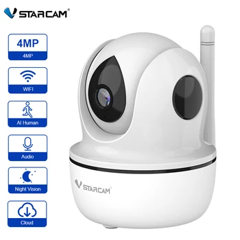 Vstarcam 4MP 1080P WiFi Камера 5 ГГц IP-камера для помещений Smart Surveillance Ночного Видения AI Безопасность Человека PTZ Радионяня Pet Cam