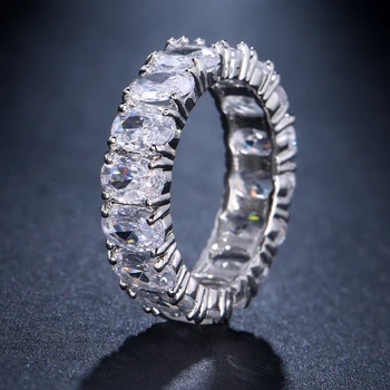 Emmaya Новое поступление, элегантное кольцо с цирконием для очаровательной женщины, свадебная вечеринка, модные благородные украшения