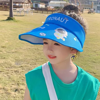 Модные детские пустые цилиндры, Милая летняя Детская шляпа для защиты от солнца, Уличные ультрафиолетовые милые Солнцезащитные кепки, Новости