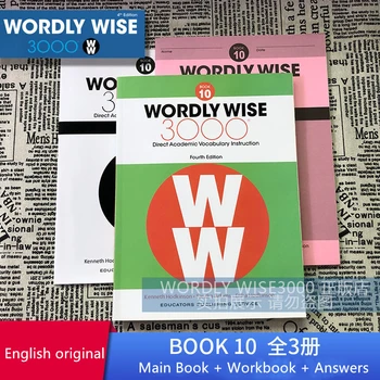 WORLDLY WISE 3000 Книга K-Book12 IELTS TOEFL Расширение словарного запаса английских слов Книга 10 Изучение английского языка для детей Бесплатная Доставка