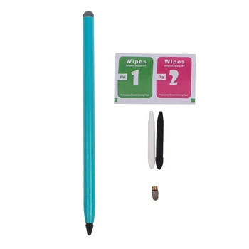 Универсальный емкостный стилус 2 в 1, ручки с сенсорным экраном для всех мобильных телефонов, блокнот